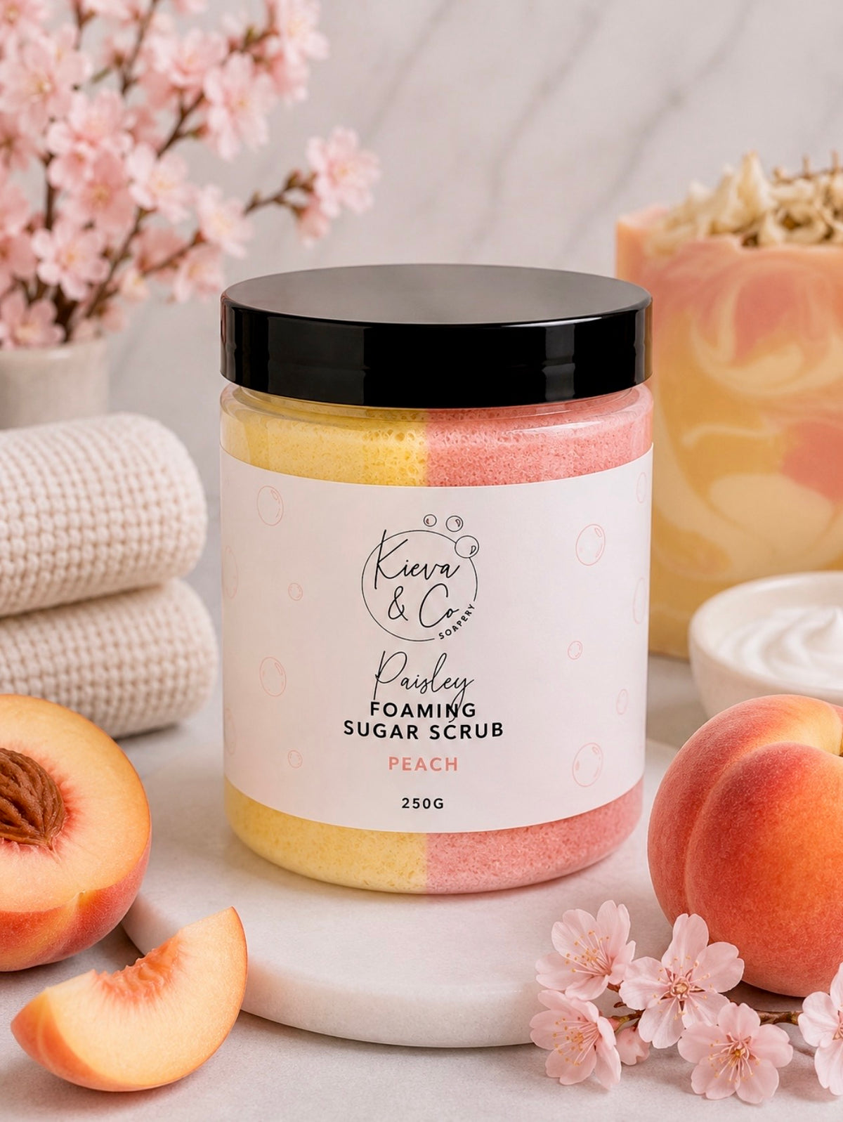 Paisley - Peach